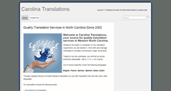 Desktop Screenshot of carolinatranslations.com